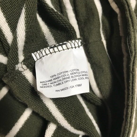 Old Navy  Cotton Babydoll Striped Top Size Medium - Picture 6 of 6